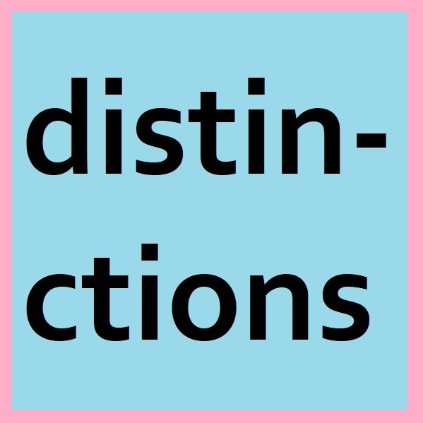 distinctions - Details